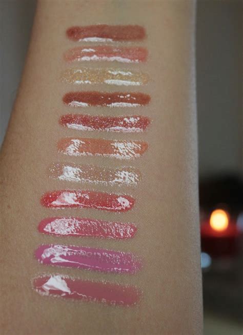 Experience the mesmerizing colors of Mac's lipglass: An in-depth swatch review